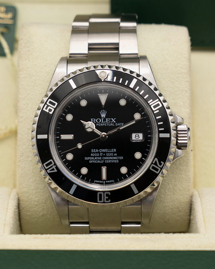 2007 Rolex Sea-Dweller 4000 40MM Black Dial Oyster Bracelet (16600)