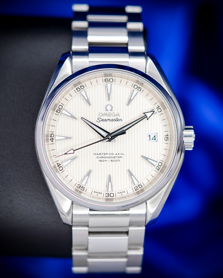 No Reserve - Omega Seamaster Aqua Terra 150M 41.5MM Silver Dial Steel Bracelet (231.10.42.21.02.003)