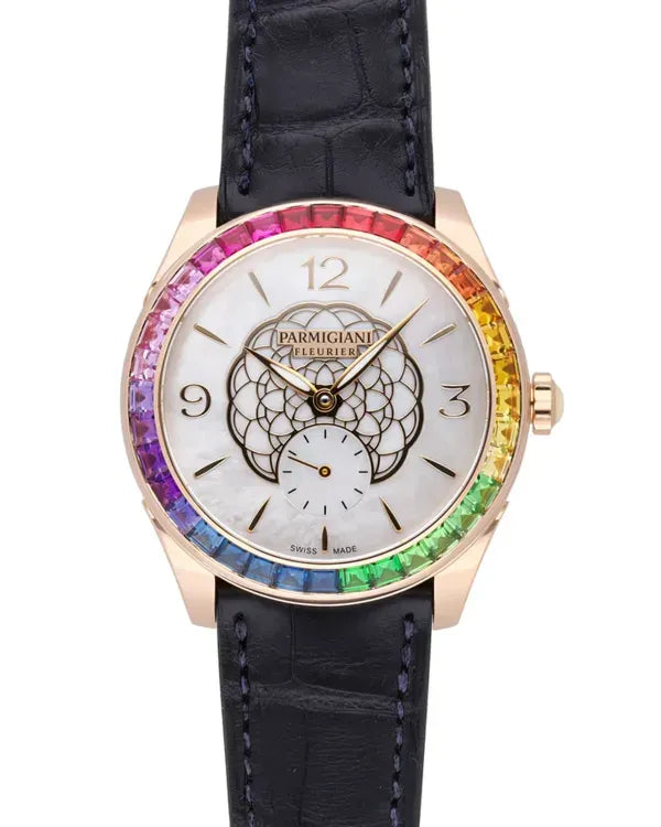 2026 Parmigiani Fleurier Tonda 36MM Mother of Pearl Dial Leather Strap (PFC801-1510021)