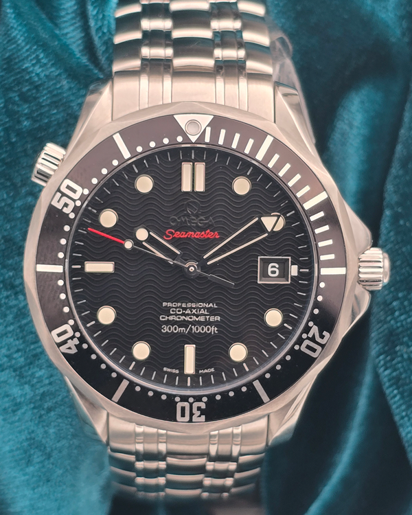 No Reserve - 2020 Omega Seamaster Diver 300M 41MM Black Dial Steel Bracelet (212.30.41.20.01.002)