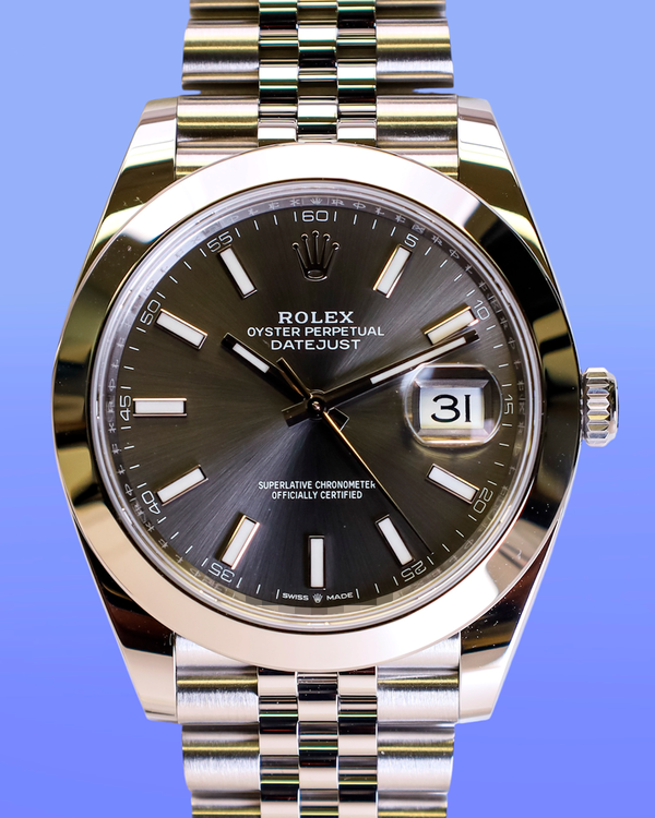 2026 Rolex Datejust 41MM Slate Dial Jubilee Bracelet (126300)