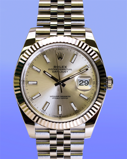 2026 Rolex Datejust 41MM Silver Dial Jubilee Bracelet (126334)