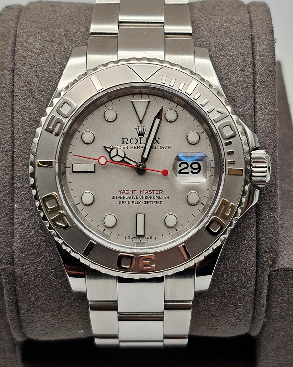 2008 Rolex Yacht-Master 40MM Silver Dial Oyster Bracelet (16622)