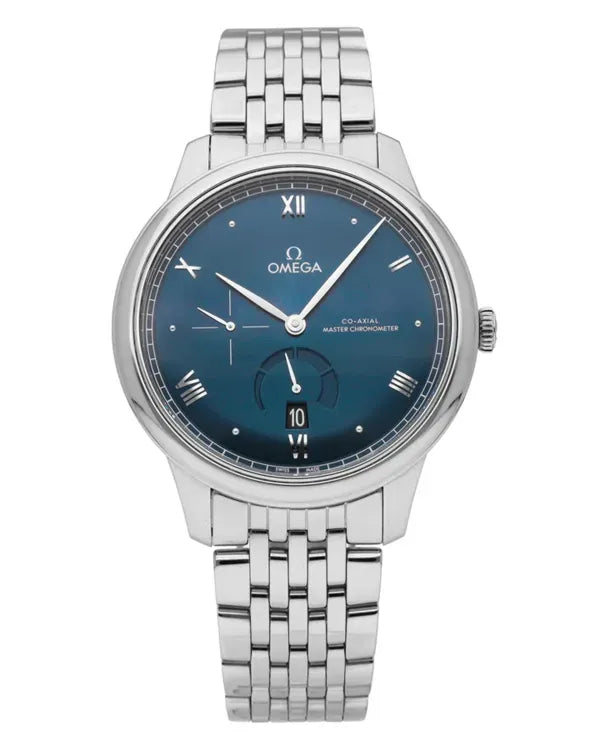 Omega De Ville Prestige 41MM Blue Dial Steel Bracelet (434.10.41.21.03.002)
