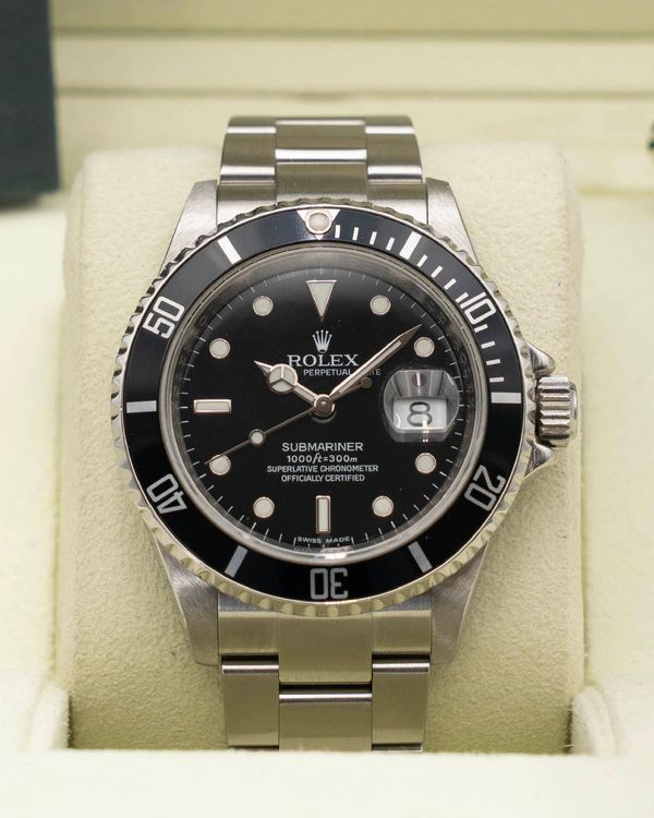 2008 Rolex Submariner Date 40MM Black Dial Oyster Bracelet (16610)