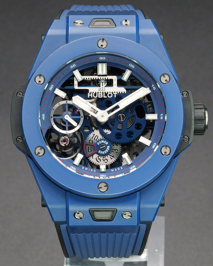 2020 Hublot Big Bang Meca-10 45MM Skeleton Dial Rubber Strap (414.EX.5123.RX)