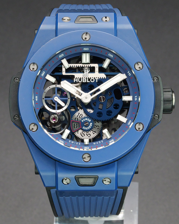 2020 Hublot Big Bang Meca-10 45MM Skeleton Dial Rubber Strap (414.EX.5123.RX)