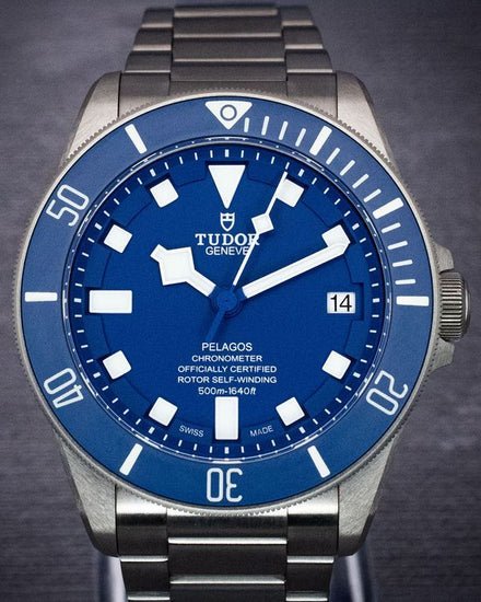 No Reserve - 2025 Tudor Pelagos 42MM Blue Dial Titanium Bracelet (25600TB)