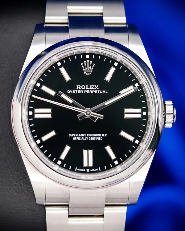 2026 Rolex Oyster Perpetual 41MM Black Dial Oyster Bracelet (134300)