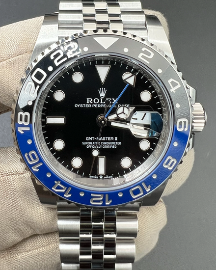 2026 Rolex GMT-Master II "Batgirl" 40MM Black Dial Jubilee Bracelet (126710BLNR)
