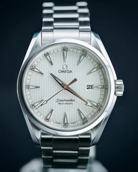 2012 Omega Seamaster Aqua Terra 150M 38.5MM Quartz Silver Dial Steel Bracelet (231.10.39.61.02.001)