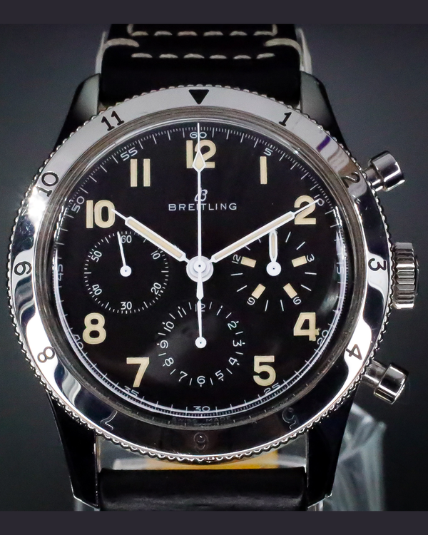 2020 Breitling Classic Avi 8 "1953" Re-Edition L.E. 41MM Black Dial Leather Strap (AB0920131B1X1)