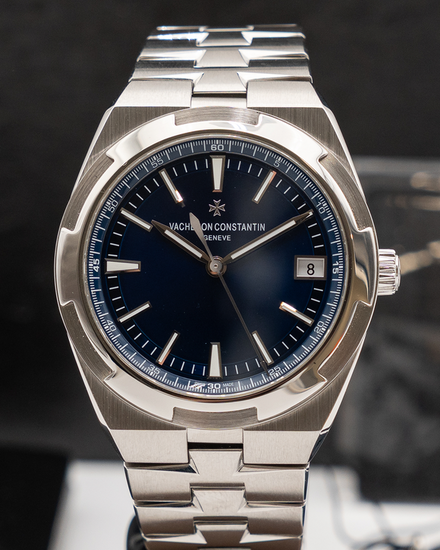 2019 Vacheron Constantin Overseas 41MM Blue Dial Steel Bracelet (4500V/110A-B128)