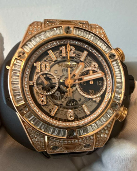 2023 Hublot Big Bang Unico 44MM Skeleton Dial Leather Strap (421.OX.1180.RX.0904)