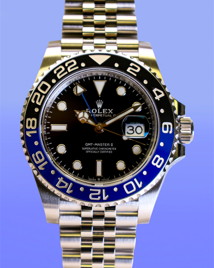 2026 Rolex GMT-Master II "Batgirl" 40MM Black Dial Jubilee Bracelet (126710BLNR)