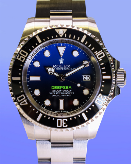 2026 Rolex Sea-Dweller Deepsea "James Cameron" 44MM Blue Dial Oyster Bracelet (136660)