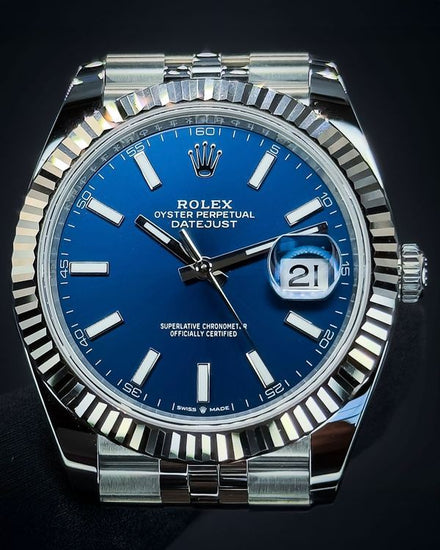 2026 Rolex Datejust 41MM Blue Dial Jubilee Bracelet (126334)