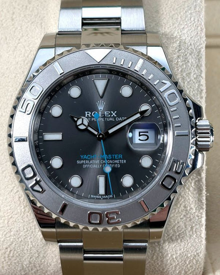 2016 Rolex Yacht-Master 40MM Rhodium Dial Oyster Bracelet (116622)