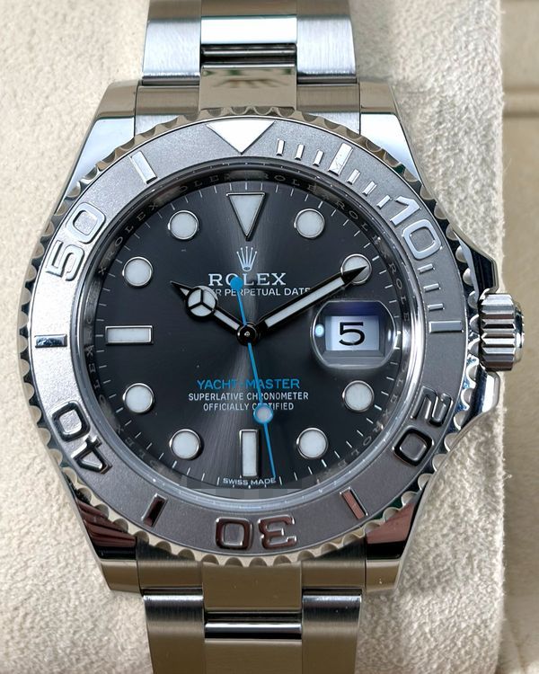 2016 Rolex Yacht-Master 40MM Rhodium Dial Oyster Bracelet (116622)
