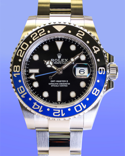 2026 Rolex GMT-Master II "Batman" 40MM Black Dial Oyster Bracelet (126710BLNR)