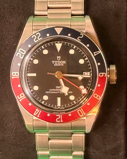 No Reserve - 2026 Tudor Black Bay GMT "Pepsi" 41MM Black Dial Steel Bracelet (79830RB)