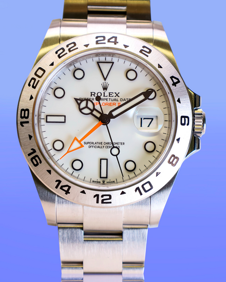 2026 Rolex Explorer II "Polar" 42MM White Dial Oyster Bracelet (226570)