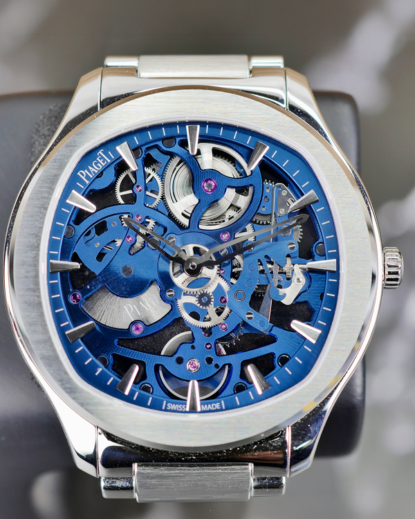 2026 Piaget Polo 42MM Skeleton Dial Steel Bracelet (G0A45004)