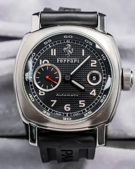 Panerai Ferrari Granturismo L.E. 45MM Black Dial Rubber Strap (FER00001)