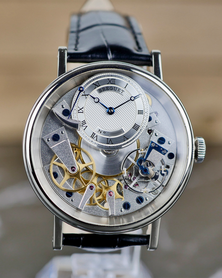 2024 Breguet Tradition 40MM Skeleton Dial Leather Strap (7057BB/11/9W6)