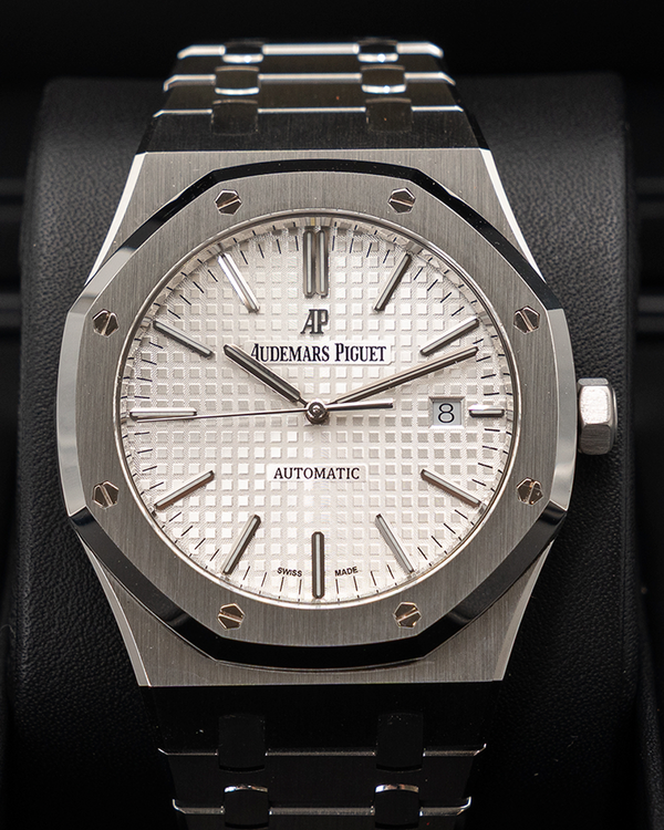 2014 Audemars Piguet Royal Oak 41MM Green Dial Steel Bracelet (15400ST)