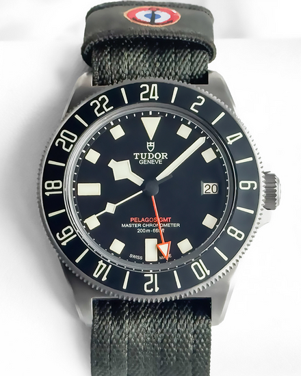 2025 Tudor Pelagos FXD GMT 42MM Black Dial Textile Strap (2542G257NU)
