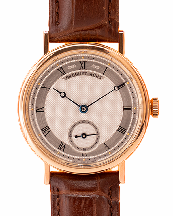 Breguet Classique 35MM Silver Dial Leather Strap (5907BR/12/984)
