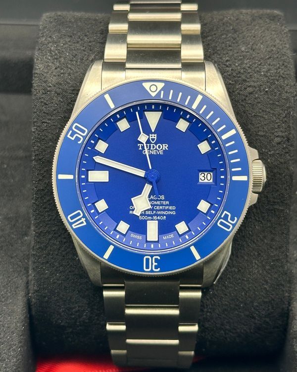 2025 Tudor Pelagos 42MM Blue Dial Titanium Bracelet (25600TB)