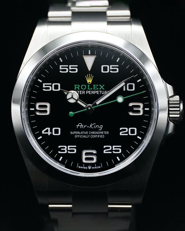 2024 Rolex Air-King 40MM Black Dial Oyster Bracelet (126900)