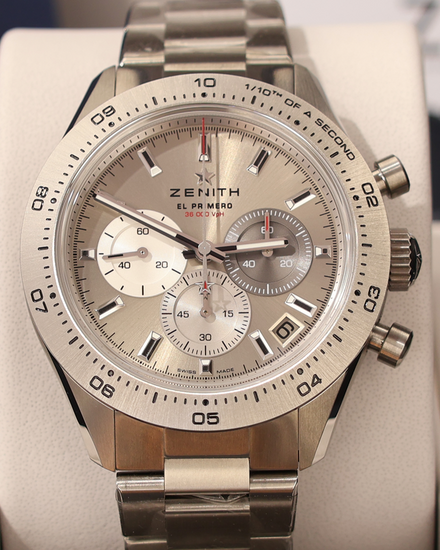2026 Zenith Chronomaster Sport 41MM Silver Dial Titanium Bracelet (95.3100.3600/39.M3100)