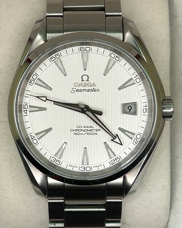 2014 Omega Seamaster Aqua Terra 150M 41.5MM Silver Dial Steel Bracelet (231.10.42.21.02.001)
