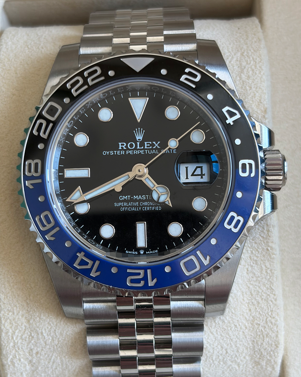 2025 Rolex GMT-Master II "Batgirl" 40MM Black Dial Jubilee Bracelet (126710BLNR)