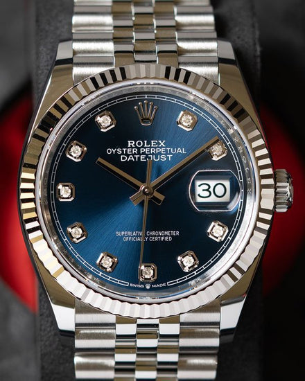 No Reserve - 2026 Rolex Datejust 36MM Blue Dial Jubilee Bracelet (126234)
