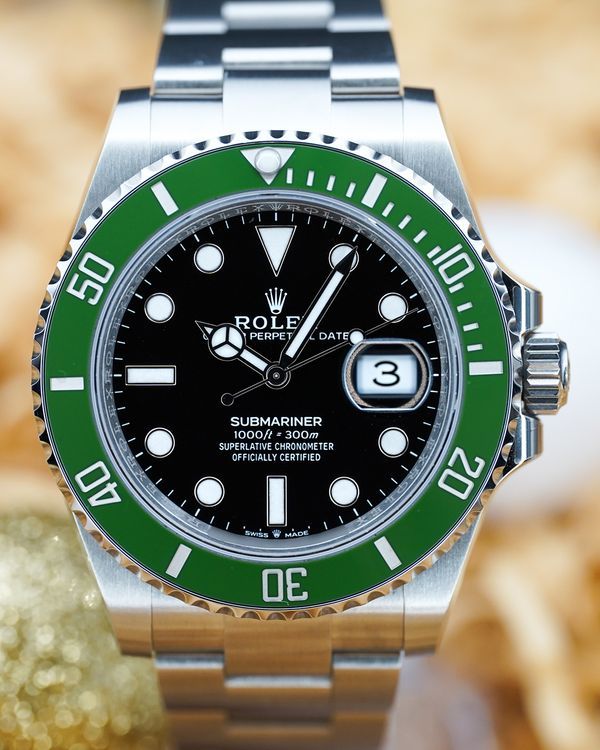 No Reserve - 2024 Rolex Submariner Date "Starbucks" 41MM Black Dial Oyster Bracelet (126610LV)