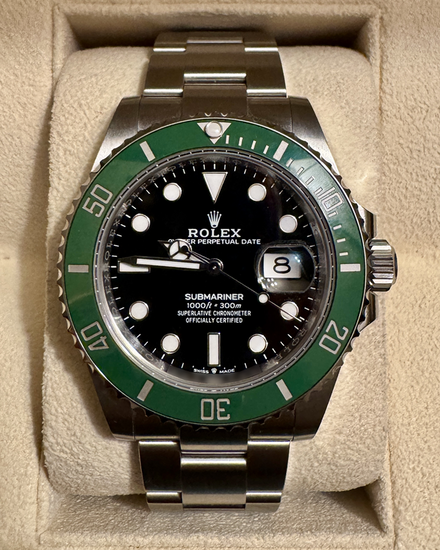 2024 Rolex Submariner Date "Starbucks" 41MM Black Dial Oyster Bracelet (126610LV)