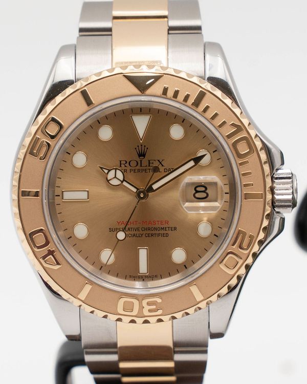 Rolex Yacht-Master 40MM Champagne Dial Two-Tone Oyster Bracelet (16623)