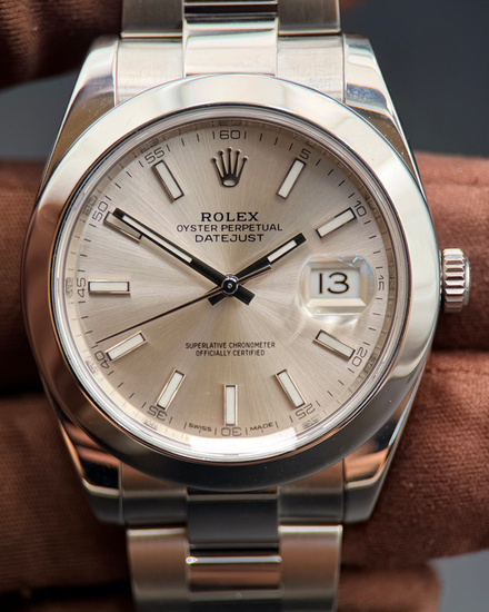 Rolex Datejust 41MM Silver Dial Oyster Bracelet (126300)