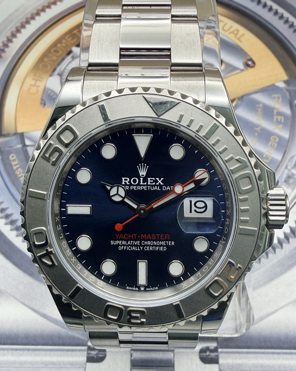 2021 Rolex Yacht-Master 40MM Blue Dial Oyster Bracelet (126622)
