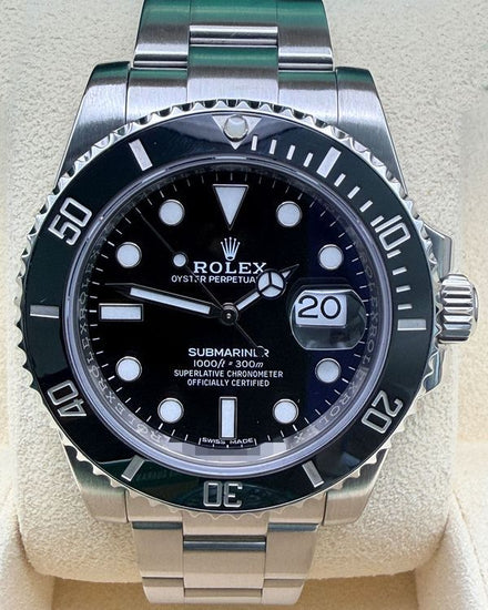 2017 Rolex Submariner Date 40MM Black Dial Oyster Bracelet (116610LN)