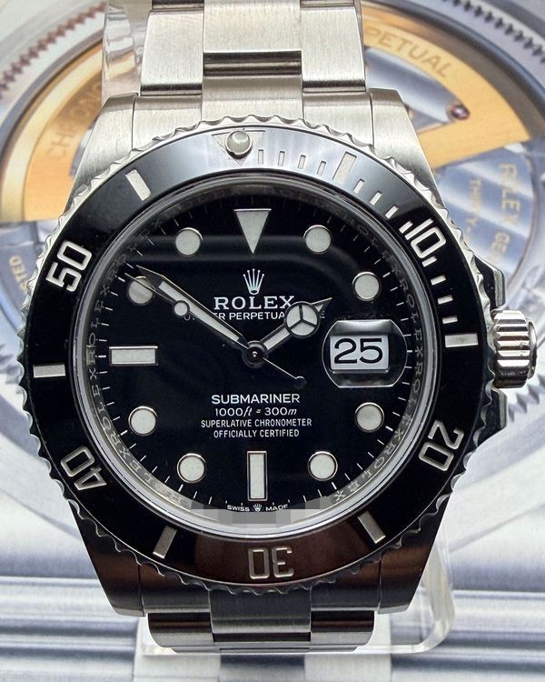 2022 Rolex Submariner Date 41MM Black Dial Oyster Bracelet (126610LN)