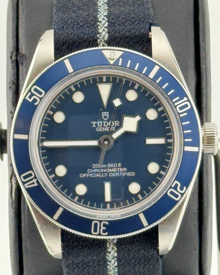No Reserve - 2020 Tudor Black Bay 58' 39MM Blue Dial Textile Strap (79030B)