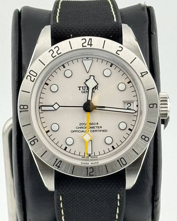 No Reserve - 2026 Tudor Black Bay Pro GMT 39MM White Dial Rubber Strap (79470)