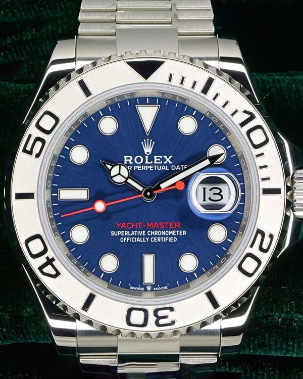 2025 Rolex Yacht-Master 40MM Blue Dial Oyster Bracelet (126622)