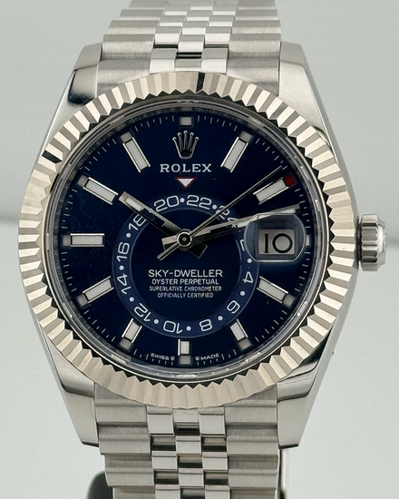 2024 Rolex Sky-Dweller 42MM Blue Dial Jubilee Bracelet (336934)