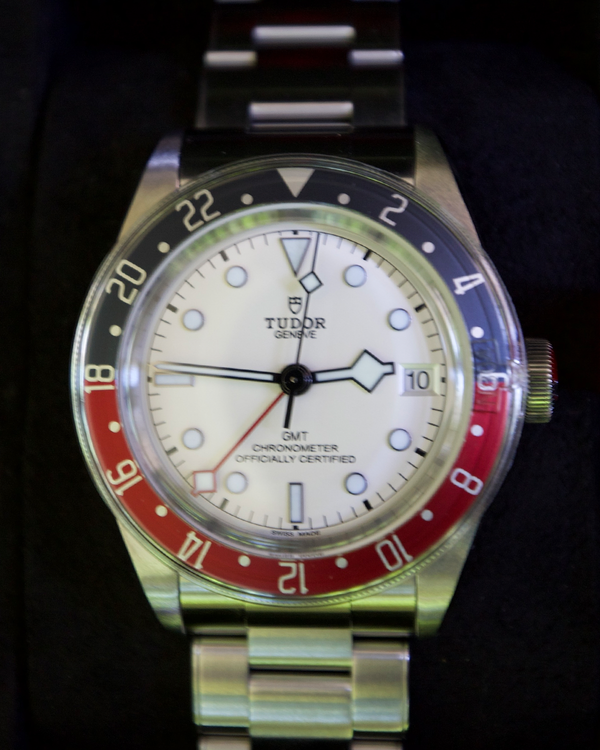 (Working) 2025 Tudor Black Bay GMT "Pepsi" 41MM White Dial Steel Bracelet (79830RB)